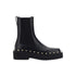 Valentino Garavani Black Calfskin Chelsea Boots