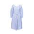 Stella McCartney Blue Cotton Casual Dress