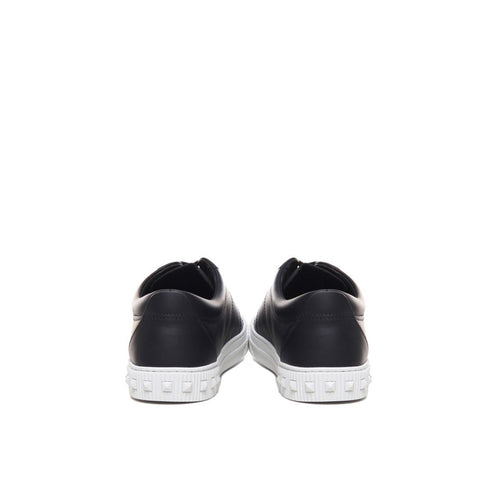 Valentino Garavani Black Calfskin Low Top Sneakers