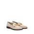 Salvatore Ferragamo White Calfskin Slip-On Loafers