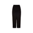 Balmain Black Viscose Casual Pants
