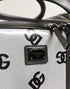 Dolce & Gabbana White DG Logo Pet Carrier Logo Plaque Top Handle Bag