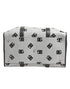 Dolce & Gabbana White DG Logo Pet Carrier Logo Plaque Top Handle Bag