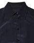 Dolce & Gabbana Blue Collared Long Sleeves Dress Shirt Top