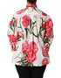 Dolce & Gabbana Multicolor Floral Long Sleeves Blouse Top