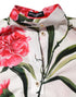 Dolce & Gabbana Multicolor Floral Long Sleeves Blouse Top