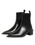 Dolce & Gabbana Black Studded Chelsea Short Ankle Boots Shoes