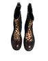 Dolce & Gabbana Multicolor Leopard Mid Calf Boots Shoes