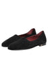 Dolce & Gabbana Black Leather Suede Slip On Loafers Dress Shoes