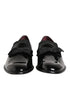 Dolce & Gabbana Black Leather Slip On Dress Men Loafers Shoes