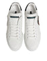 Dolce & Gabbana White Leather #DGFAMILY Men Sneakers Shoes