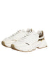 Dolce & Gabbana White Gold Daymaster Low Top Sneakers Shoes