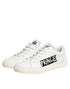 Dolce & Gabbana White Prince Leather Low Top Men Sneakers Shoes