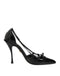 Dolce & Gabbana Black Patent Leather High Heels Pumps Shoes