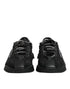 Dolce & Gabbana Black Logo Lace Low Top NS1 Sneakers Shoes