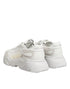 Dolce & Gabbana White Leather Daymaster Low Top Sneakers Shoes