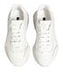Dolce & Gabbana White Leather Daymaster Low Top Sneakers Shoes