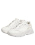 Dolce & Gabbana White Leather Daymaster Low Top Sneakers Shoes