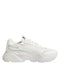 Dolce & Gabbana White Leather Daymaster Low Top Sneakers Shoes