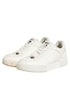 Dolce & Gabbana White Leather MIAMI Low Top Sneakers Shoes