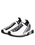 Dolce & Gabbana White Logo Low Top Sorrento Sneakers Shoes