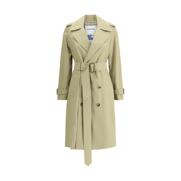Burberry Beige Cotton Trench Coat