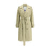 Burberry Beige Cotton Trench Coat