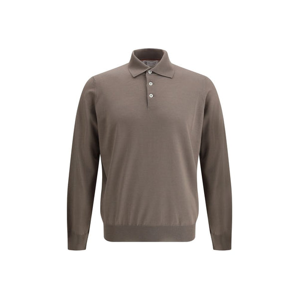 Brunello Cucinelli Bicolor Cashmere Dress Shirt