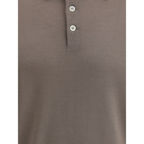 Brunello Cucinelli Bicolor Cashmere Dress Shirt