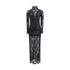 Rabanne Black Polyamide Long Dress