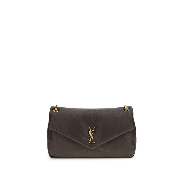 Saint Laurent Gray Lamb Ovis Aries Aries Shoulder Bag