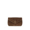Saint Laurent Brown Calf Leather Bos Taurus Shoulder Bag