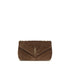 Saint Laurent Brown Calf Leather Bos Taurus Shoulder Bag