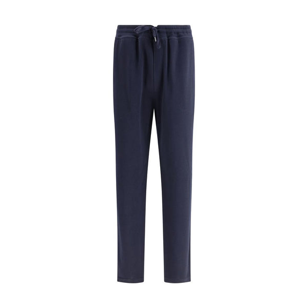 Brunello Cucinelli Blue Cashmere Casual Pants