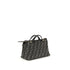 Fendi Blue Cotton Shoulder Bag