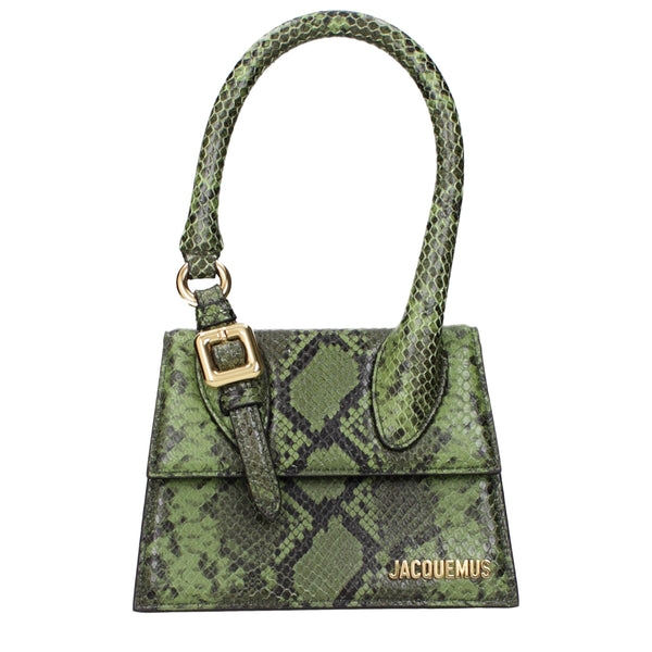 Jacquemus Green Leather Handbag