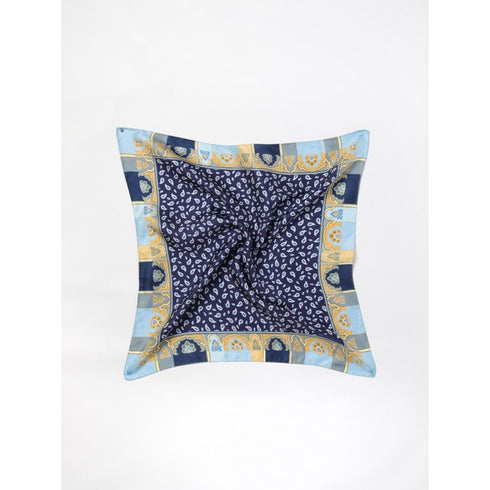 Etro Blue Silk Foulard