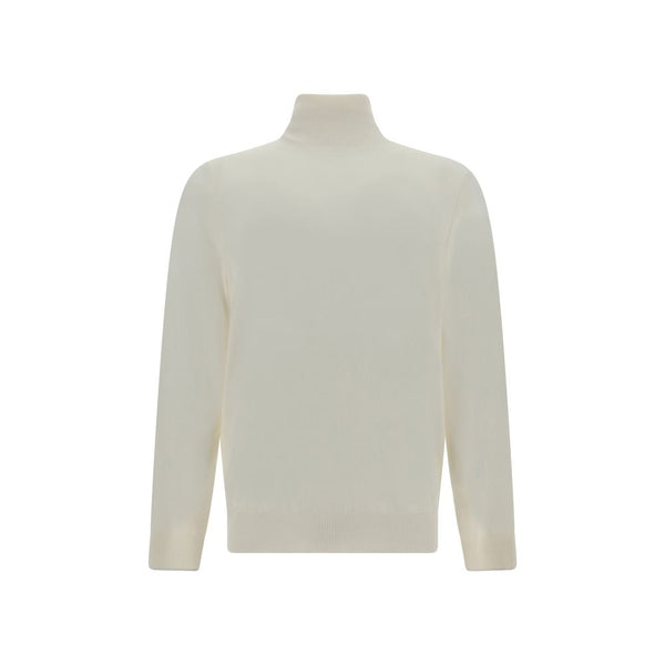 Brunello Cucinelli White Cashmere Cashmere Sweater