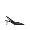 Chloé Black Leather High Heel Pumps