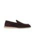 Dolce & Gabbana Brown Calfskin Slip-On Loafers