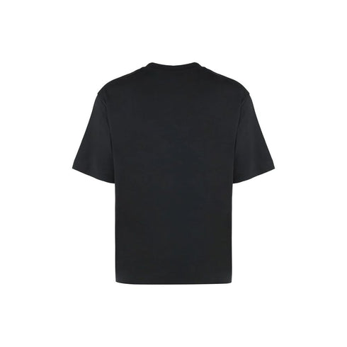 Off-White Black Cotton T-Shirt