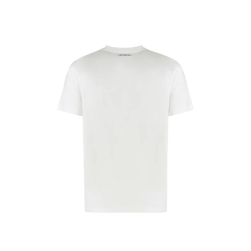 Off-White White Cotton T-Shirt