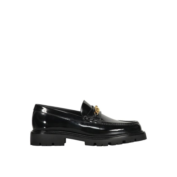 Celine Black Calfskin Slip-On Loafers