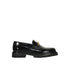 Celine Black Calfskin Slip-On Loafers
