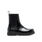 Valentino Garavani Black Leather Chelsea Boots