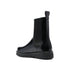 Valentino Garavani Black Leather Chelsea Boots