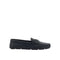 Prada Black Calfskin Slip-On Loafers