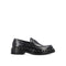 Valentino Garavani Black Calfskin Slip-On Loafers