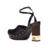 Fendi Black Calfskin Clogs