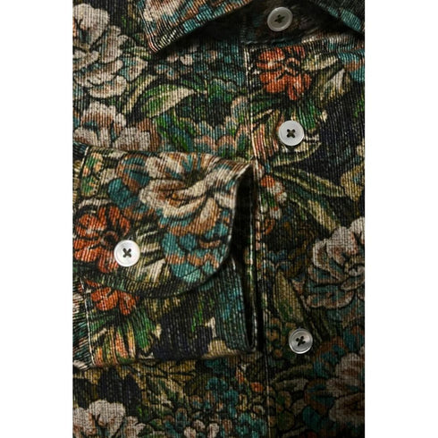 Bagutta Multicolor Cotton Shirt